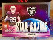 2024 Panini Absolute Star Gazing Brock Bowers #SG-BBS card