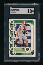 2024 Panini Certified Rookie Certifications Brock Bowers #19 card