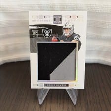 2024 Panini Impeccable ImPatchable Rookies Brock Bowers #6 card