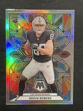 Brock Bowers 2024 Panini Mosaic Stained Glass #SG-22