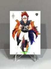 2024 Panini Phoenix Color Blast Brock Bowers #CB-BBS card