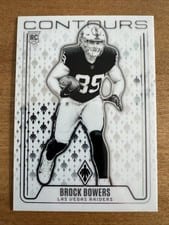 2024 Panini Phoenix Contours Brock Bowers #CON-BBS card