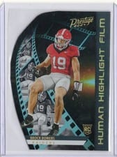 2024 Panini Prestige Human Highlight Film Brock Bowers #7 card