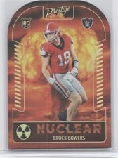 2024 Panini Prestige Nuclear Brock Bowers #N-BBS card