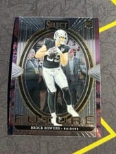 2024 Panini Select Select Future Brock Bowers #3 card