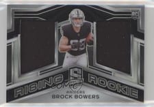 2024 Panini Spectra Rising Rookie Materials Brock Bowers #RRM-BBS card