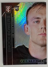 2024 Panini Totally Certified Portraits Brock Bowers #8 card