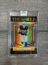 2024 Panini Zenith The Shield Brock Bowers #8 card