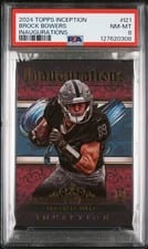 2024 Topps Inception Inaugurations Brock Bowers #I-21 card