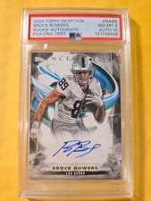 2024 Topps Inception Rookie Autographs Brock Bowers #RA-BB card