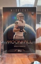 2024 Topps Midnight Moonfall Brock Bowers #M-18 card