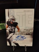 2024 Topps Signature Class Rookie Class Autographs Brock Bowers #RCA-BB card