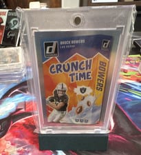2025 Donruss Crunch Time Brock Bowers #CRU-BBO card