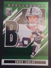 2025 Donruss Elite Spellbound Brock Bowers #20 card