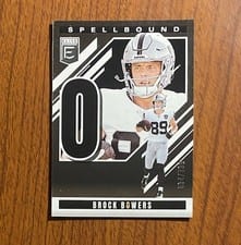 2025 Donruss Elite Spellbound Brock Bowers #21 card