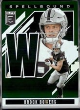 2025 Donruss Elite Spellbound Brock Bowers #22 card