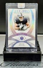 2025 Panini Flawless All-Pro Gem Brock Bowers #3 card
