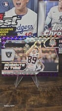 2025 Panini Mosaic Moments in Time Brock Bowers #17 card
