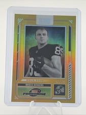 2025 Score The Franchise Brock Bowers #17 card