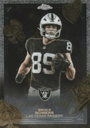 2025 Topps Chrome Fortune 15 Brock Bowers #F15-8 card