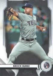 2020 Bowman Sterling Base Set Brock Burke #BSR-70 card
