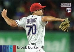 2020 Stadium Club Base Set Brock Burke #252 card