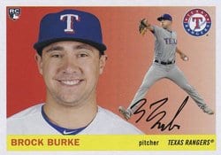 2020 Topps Archives Base Set Brock Burke #51 card