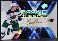 2023-24 SPx X Marks the Spot Rookie Autos Brock Faber #XMR-BF card