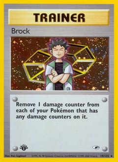 Gym Heroes Brock #15 card