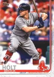 2019 Topps Base Set Brock Holt #546 card