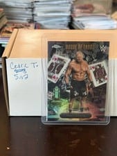 2026 Topps Chrome WWE House of Cards Brock Lesnar #HOC-1 card