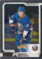 2018-19 O-Pee-Chee Platinum Base Set Brock Nelson #77 card