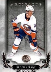 2018-19 Upper Deck Artifacts Base Set Brock Nelson #91 card