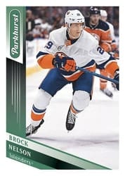 2019-20 Parkhurst Base Set Brock Nelson #23 card