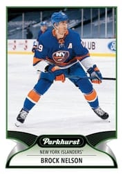 2021-22 Parkhurst Base Set Brock Nelson #51 card