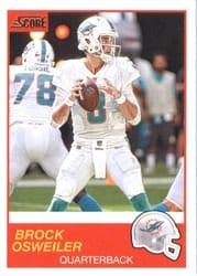 2019 Score Base Set Brock Osweiler #133 card