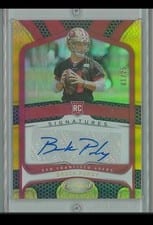 2022 Panini Certified Rookie Signatures Brock Purdy #RS-BP card