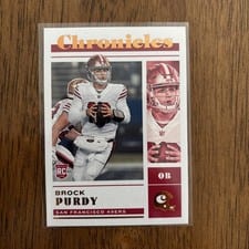 2022 Panini Chronicles Brock Purdy #41 card