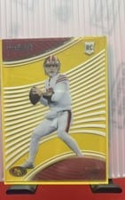 2022 Panini Chronicles Clear Vision Rookies Brock Purdy #CVR-8 card