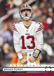 2022 Panini Chronicles Photogenic Brock Purdy #PH-36 card