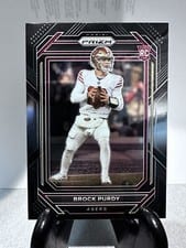 2022 Panini Chronicles Prizm Black Brock Purdy #PB-8 card