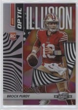 2022 Panini Contenders Optic Optic Illusion Brock Purdy #OI-21 card