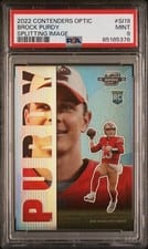2022 Panini Contenders Optic Splitting Image Brock Purdy #SI-19 card