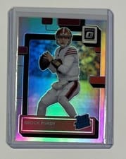 2022 Panini Donruss Optic Brock Purdy Holo #277 card