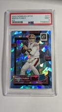 2022 Panini Donruss Optic Brock Purdy Ice #277 card