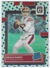 2022 Panini Donruss Optic Brock Purdy Stars #277 card