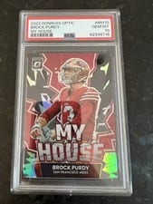 2022 Panini Donruss Optic My House Brock Purdy #MH-10 card
