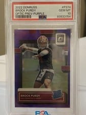 2022 Panini Donruss Brock Purdy #P-374 card