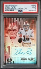 2022 Panini Illusions Rookie Signs Brock Purdy #RS-BP card