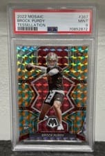 2022 Panini Mosaic Brock Purdy #367 card